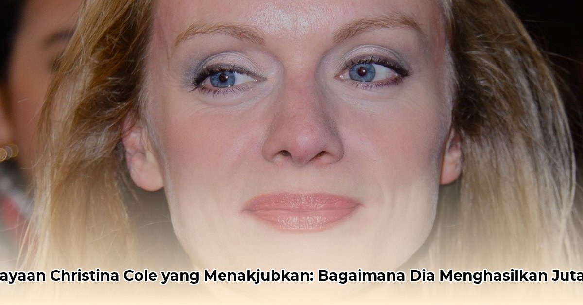 christina cole net worth